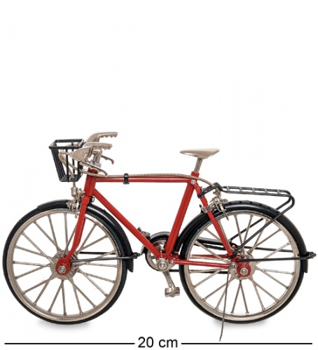 VL-07/2 Фигурка-модель 1:10 Велосипед городской "Torrent Romantic" красный фото 2