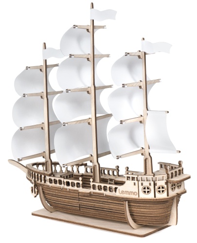 Сборная модель из дерева Lemmo Корабль &quot;Ламар&quot; фото 2