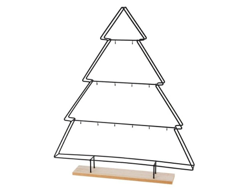 Подставка для украшений ёлка СЭМПЛИЧИТА ГРАНДЕ, металлическая, 67 см, Koopman International