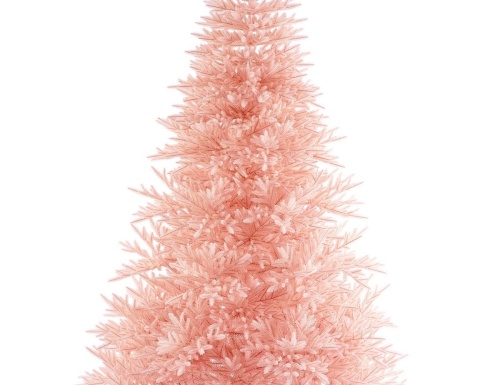 Искусственная елка Розовая, ЛИТАЯ 100%, Max CHRISTMAS фото 3