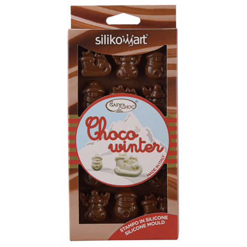 Форма для приготовления конфет choco winter силиконовая фото 4