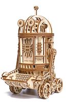 Механическая деревянная сборная модель Wood Trick Космический робот Уборщик