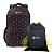 Рюкзак школьный Torber Class X 15,6'', черный, 45x30x18 см+ Мешок для обуви в подарок!