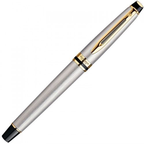 Waterman Expert - Stainless Steel GT, ручка-роллер, F, BL фото 2