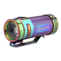 Фонарь светодиодный Olight S Mini Ti Rainbow PVD Титан