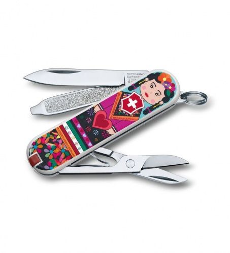 Нож-брелок Victorinox Classic LE 2016, 58 мм, 7 функций, 'Mexican', 0.6223.L1602 фото 2