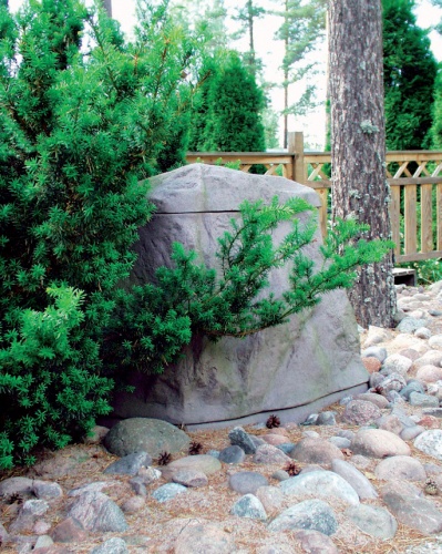 Ландшафтный компостер камень Biolan, серый гранит фото 2