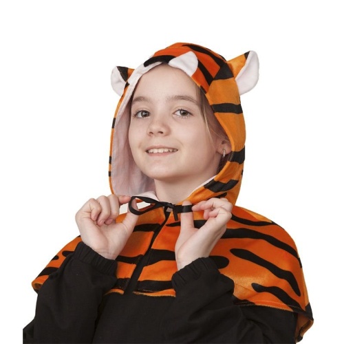 Карнавальный костюм Тигр, капюшон, Батик фото 2