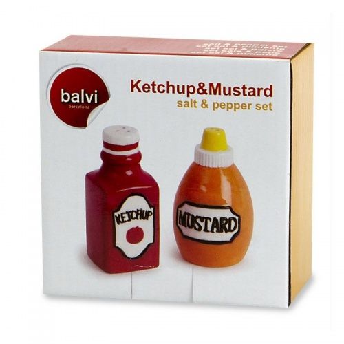 Солонка и перечница Ketchup & Mustard, 25603 фото 3