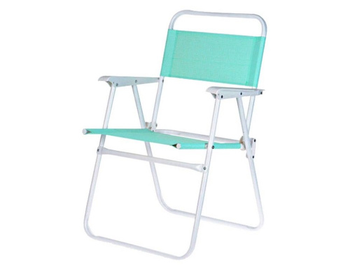 Складное пляжное кресло LUX COMFORT, полиэстер 600D, металл, бирюзовое, 50х54х79 см, Koopman International фото 2