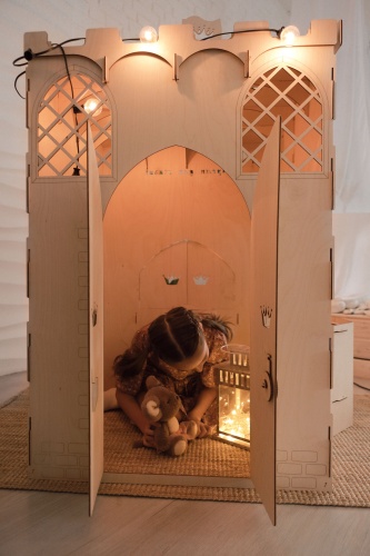 Игровой домик деревянный Средневековый замок фото 2