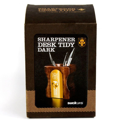 Органайзер для рабочего sharpener темное дерево фото 7