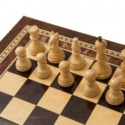 Шахматы инкрустация 50, Zeynalyan фото 2