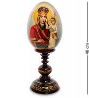 ИКО-46 Яйцо-икона "Пресвятая Богородица "Призри на смирение" Рябова Г.