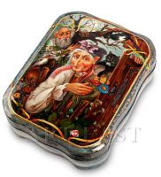 ШК-65/ 3 Шкатулка "Баба яга" исп. Мостов