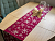 Дорожка для стола РОЖДЕСТВЕНСКАЯ РАДОСТЬ (Снежинки), красная, 28х270 см, Due Esse Christmas