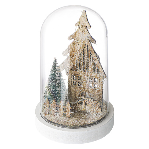 Декор новогодний с подсветкой snowy town из коллекции new year essential фото 4