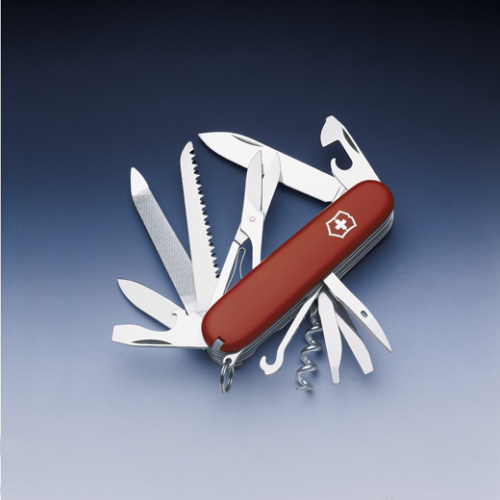 Нож Victorinox Ranger, 91 мм, 21 функция, красный фото 2