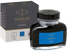 Parker Чернила (флакон), синие, смываемые, 57мл