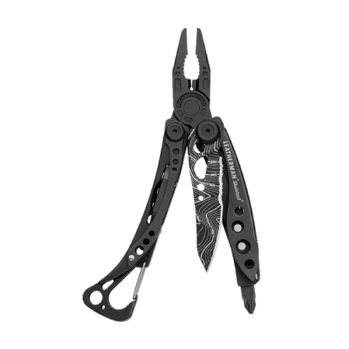 Мультитул Leatherman Skeletool Topo, 7 функций, черный