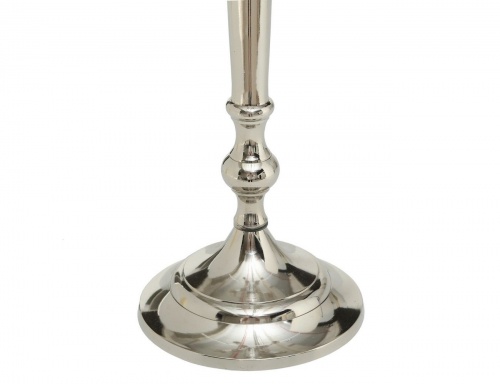 Классический канделябр "Виктория" под 9 свечей, серебряный, 69х40 см, Boltze фото 3