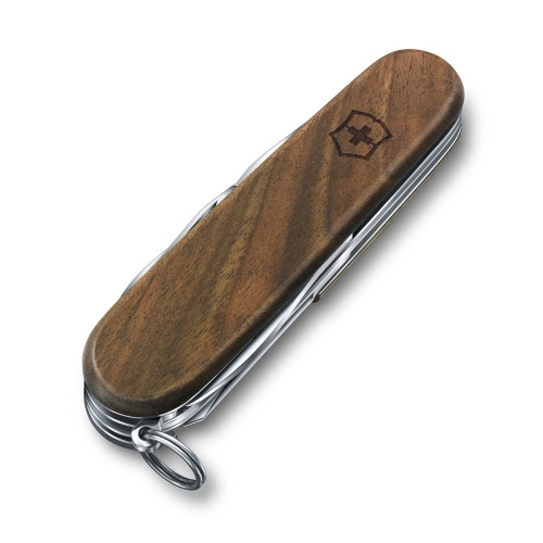 Нож Victorinox Hiker, 91 мм, 11 функций, рукоять из орехового дерева фото 3
