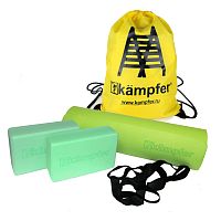 Комбо-набор для йоги Kampfer Combo Green