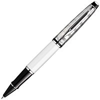 Waterman Expert - Deluxe White CT, ручка-роллер, F, BL