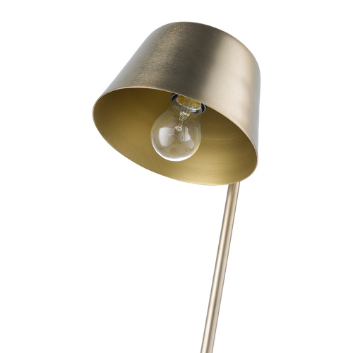 Лампа настольная enkel mon, D20,5х57 см, золотистая фото 8