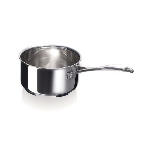Сотейник CHEF BEKA 12 л (14 см) с зеркальной полировкой, из нержавеющей стали, серого цвета