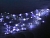 Электрогирлянда КОНСКИЙ ХВОСТ, 200 холодных белых mini-LED ламп, 15*1.5+1.5 м, провод-проволока+серебристый шнур, BEAUTY LED