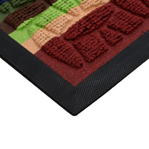 Коврик придверный Vortex Comfort 40х60 см красный 22383 фото 7