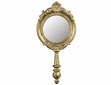Ёлочная игрушка "Элегантное зеркальце", металл, золотое, 17.5 см, Goodwill
