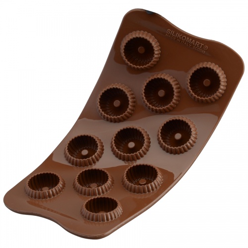 Форма для приготовления конфет choco crown 11 х 21 см силиконовая фото 7