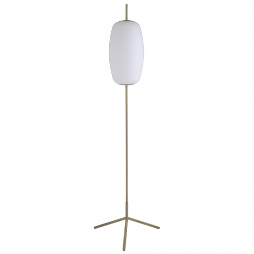 Лампа напольная silk, d22 см, белое опаловое стекло