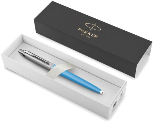 Parker Jotter Original - K60 Sky Blue, шариковая ручка, M фото 7