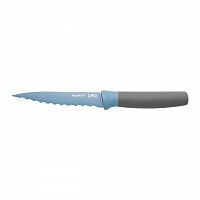 Нож универсальный зазубренный 11,5см Leo (синий), 3950114
