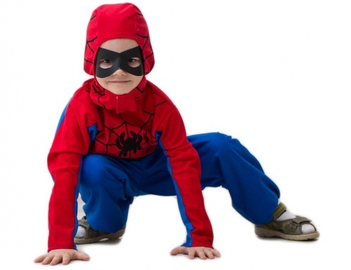 Карнавальный костюм "Человек-паук", на рост 104-116 см, 3-5 лет, Бока