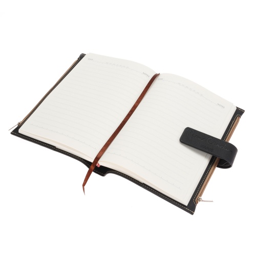 Записная книжка Pierre Cardin синяя в обложке, 21,5х15,5х3,5 см фото 3