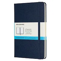 Блокнот Moleskine Classic Medium, 240 стр., синий, пунктир