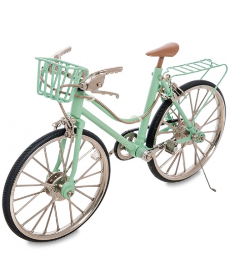 VL-06/5 Фигурка-модель 1:10 Велосипед женский "Torrent Ussury" салатовый