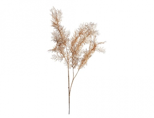 Декоративная ветка "Мерцающая нежность", золотая, 100 см, Koopman International
