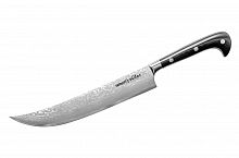 Нож Samura Sultan для нарезки, пчак, 21 см, G-10, дамаск 67 слоев, с больст.