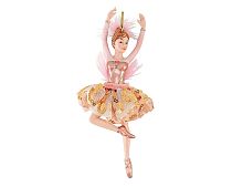 Ёлочная игрушка БАЛЕРИНА АДЕЛЬ, полистоун, 17 см, подвеска, Kurts Adler