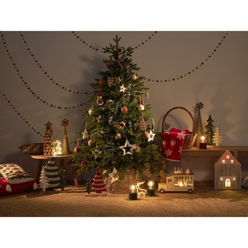 Набор елочных украшений santa reindeers из коллекции new year essential, 3 шт. фото 10