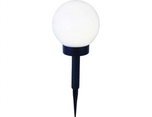 Садовый светильник "Сфера света" со штырём, тёплая белая LED-лампа, солнечная батарея, STAR trading