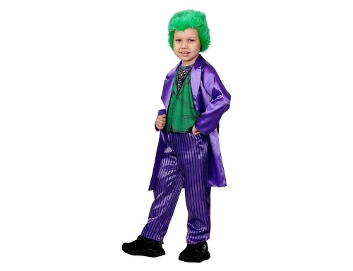 Карнавальный костюм Джокер, рост 122 см, Батик фото 2