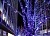Клип Лайт - Спайдер Legoled 30 м, 225 синих LED ламп, черный КАУЧУК, IP54, BEAUTY LED