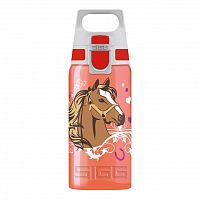 Бутылочка детская Sigg Viva One Horses (0,5 литра), красная