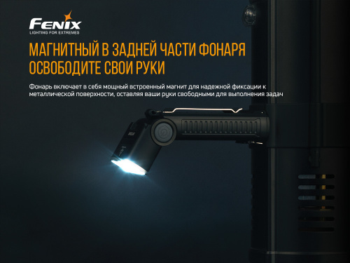 Фонарь светодиодный Fenix WT20R, 400 лм, аккумулятор фото 9